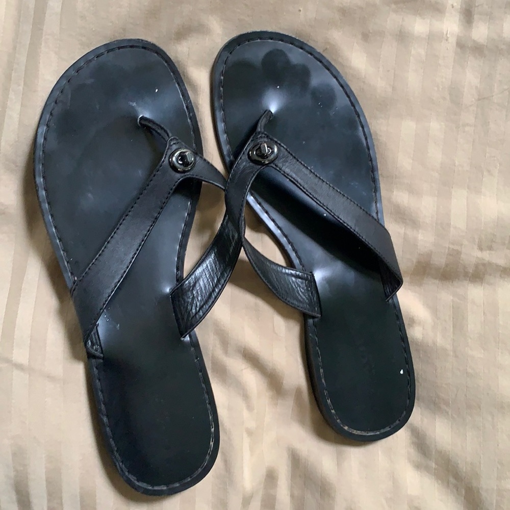 Coach sandals size 9B
